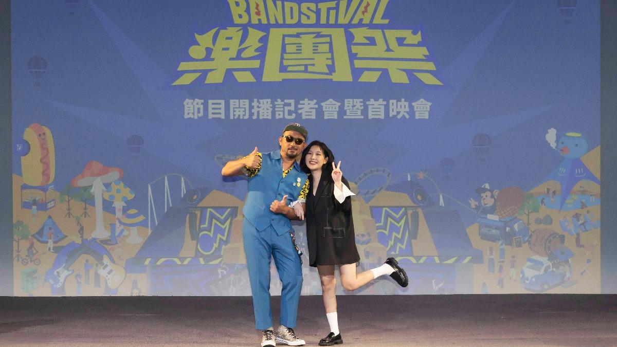 阿強(左)、Sandra。(圖/五条文化提供)