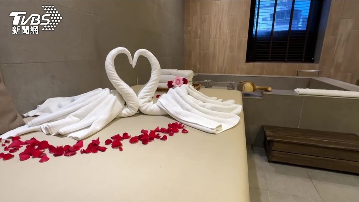 溫泉飯店針對七夕推出特殊方案,預估整體業績可以提升三成以上。(圖/大地酒店提供)