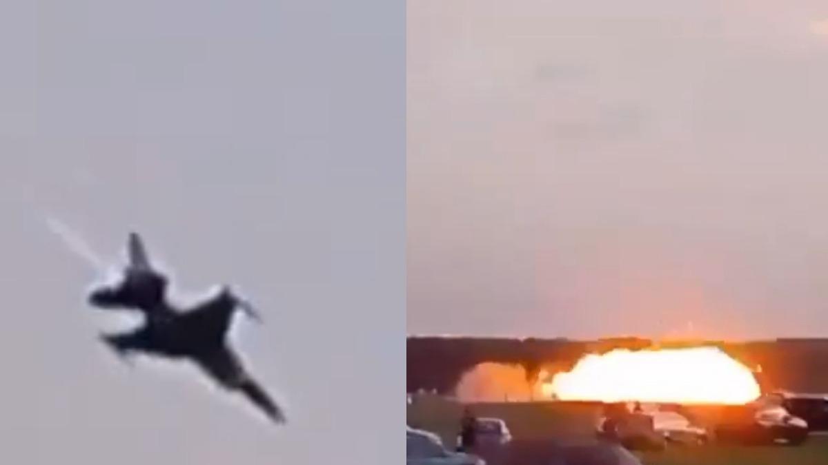 波蘭空軍F-16執行特技墜地！秒變火球　網挖1年前巧合事故