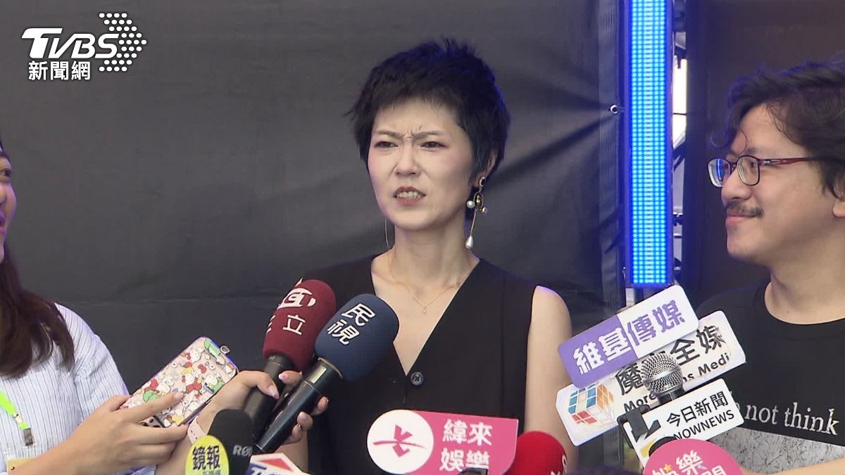 曹雅雯出席活動坦言狂粉讓她有「PTSD」。(圖/TVBS)