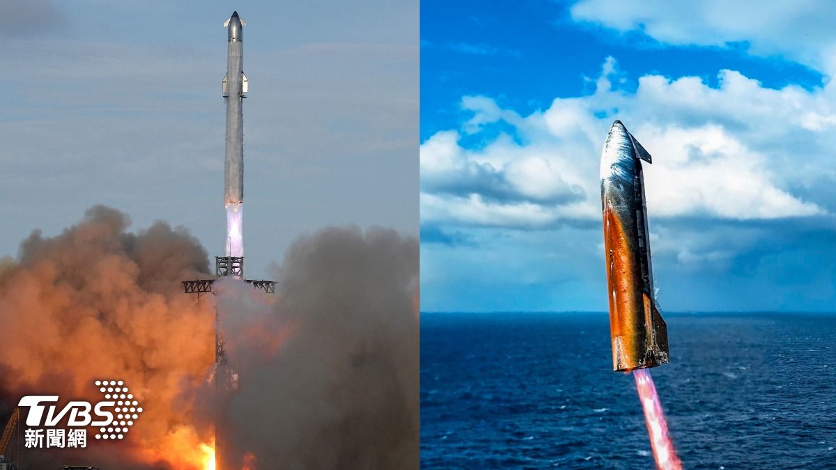 SpaceX星艦第十次試飛成功!返地球高清畫面曝