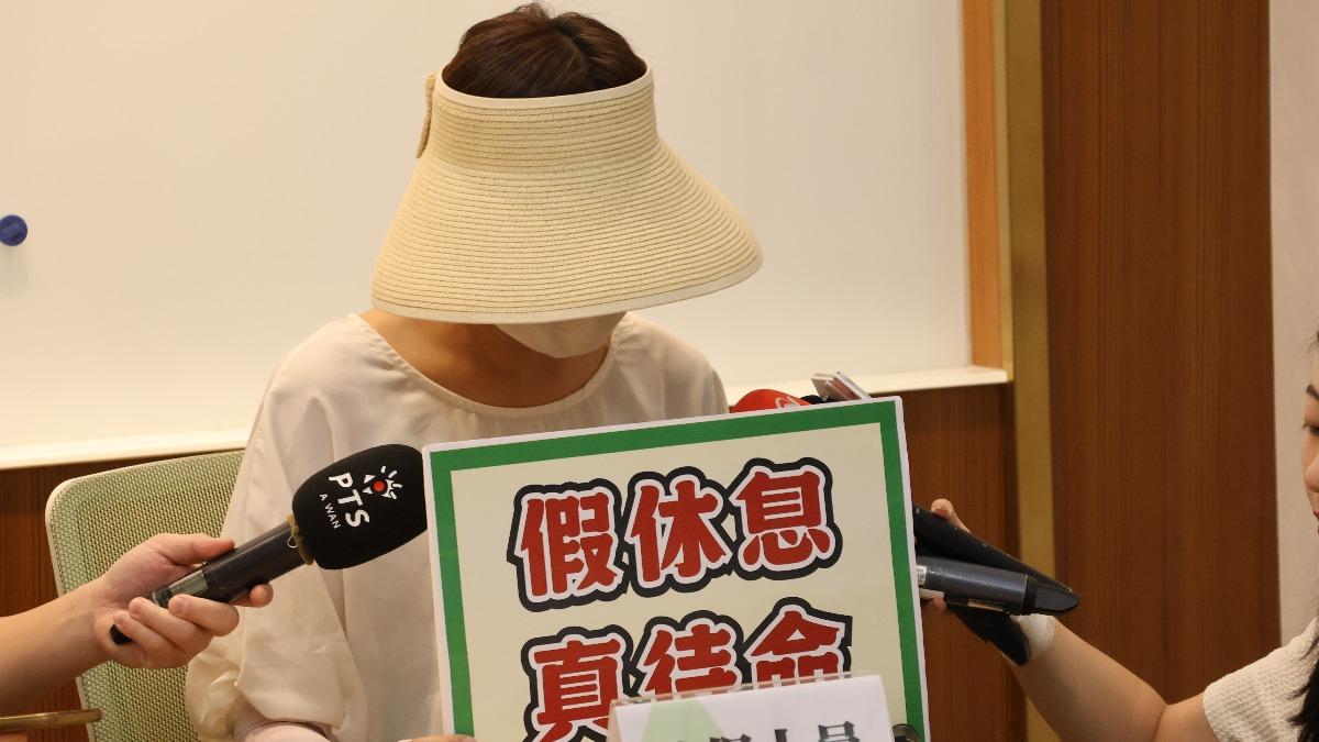 幼教老師親自出面說明,平常遇到中午無法休息的狀況。(圖/TVBS)
