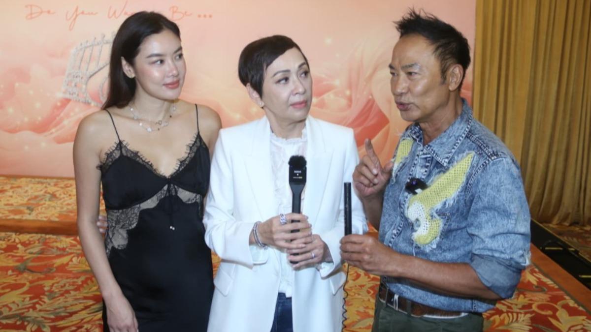 任達華、樂基兒與余安安將擔任港姐決賽的「最上鏡小姐」評審。(圖/星島網)