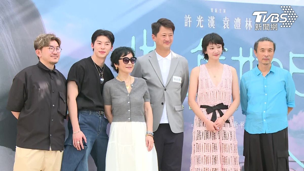 《他年她日》監製張艾嘉說早知許光漢的人氣。(圖/TVBS)
