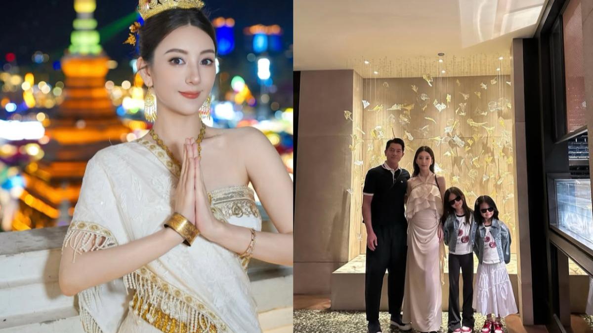 方媛「挺8月孕肚」出遊!揭開真絲睡衣 網驚:零妊娠紋