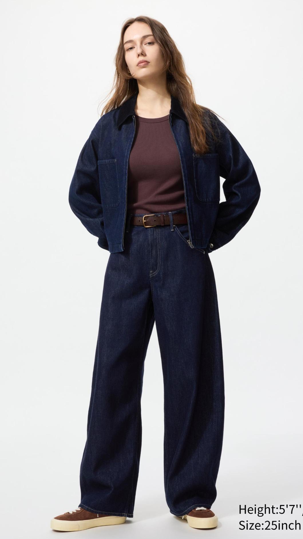 UNIQLO新款「繭型牛仔褲」（貨號：479000）。（圖／UNIQLO官網）