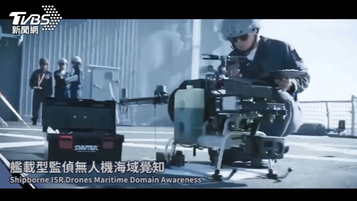 海軍紀實片。 (圖/TVBS)