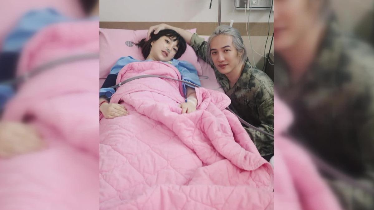 熊仔與妻子李優迎來女兒誕生。(圖/翻攝熊仔IG)