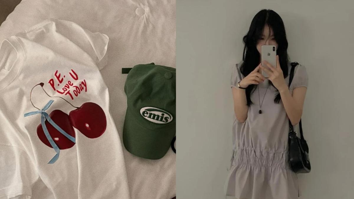 店裡的衣服,即使只是一件緊身褲,也一定要親自試穿。(圖/IG@sona_korea)