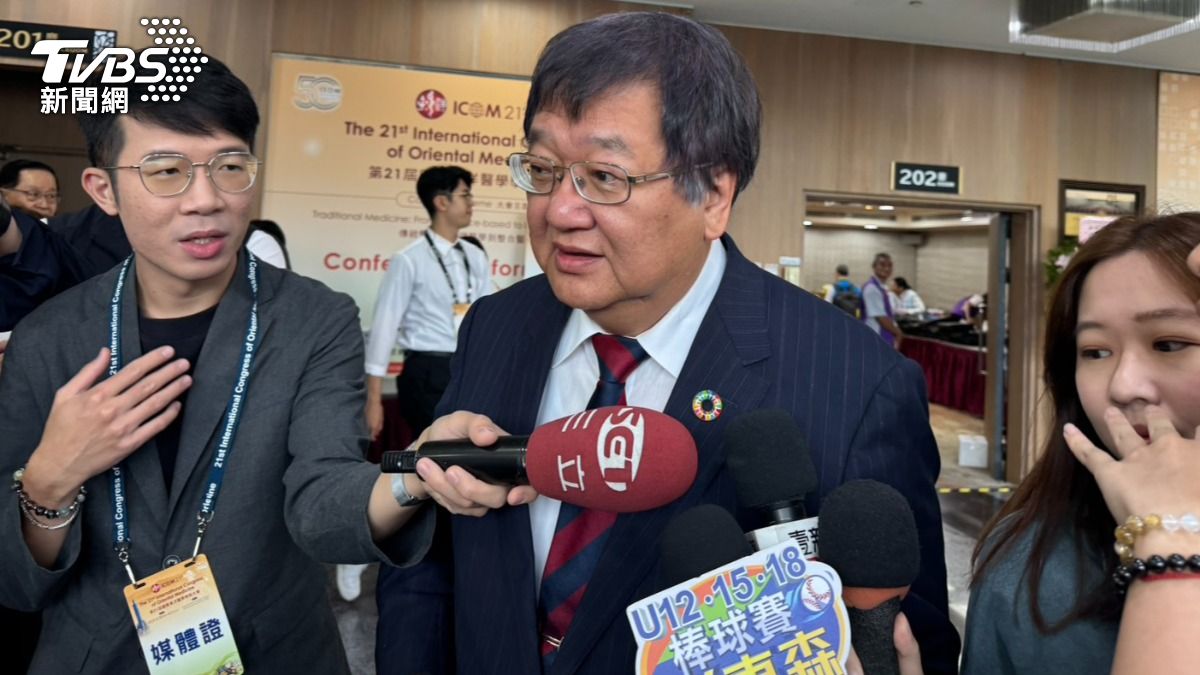 衛福部長邱泰源今（31）日最後一天以部長身分出席活動。（圖／謝佩穎攝）