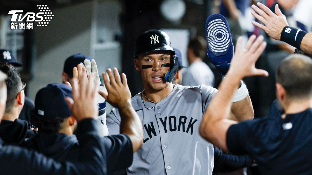 MLB/賈吉42轟撼動68年歷史 洋基7連勝急追美東龍頭