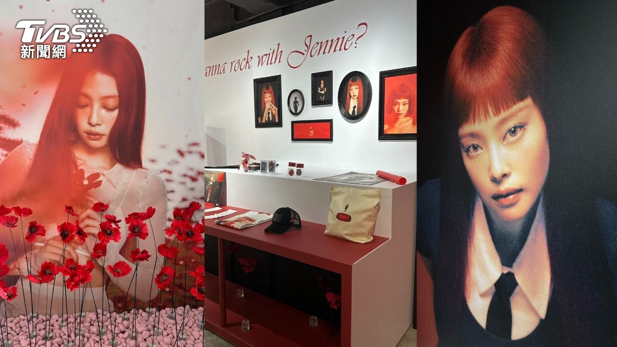 直擊Jennie快閃店展場。（圖／陳昫蓁攝）