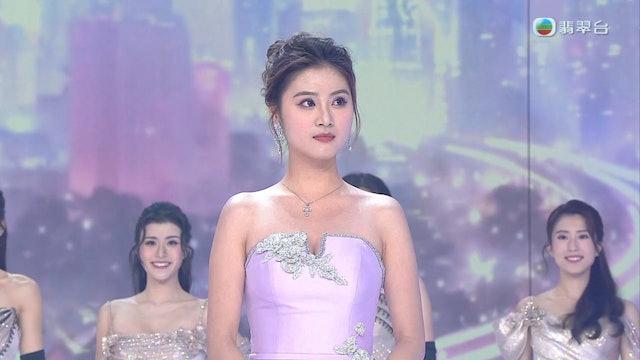 友誼小姐、最上鏡小姐由1號李尹嫣奪得。(圖/翻攝自節目)