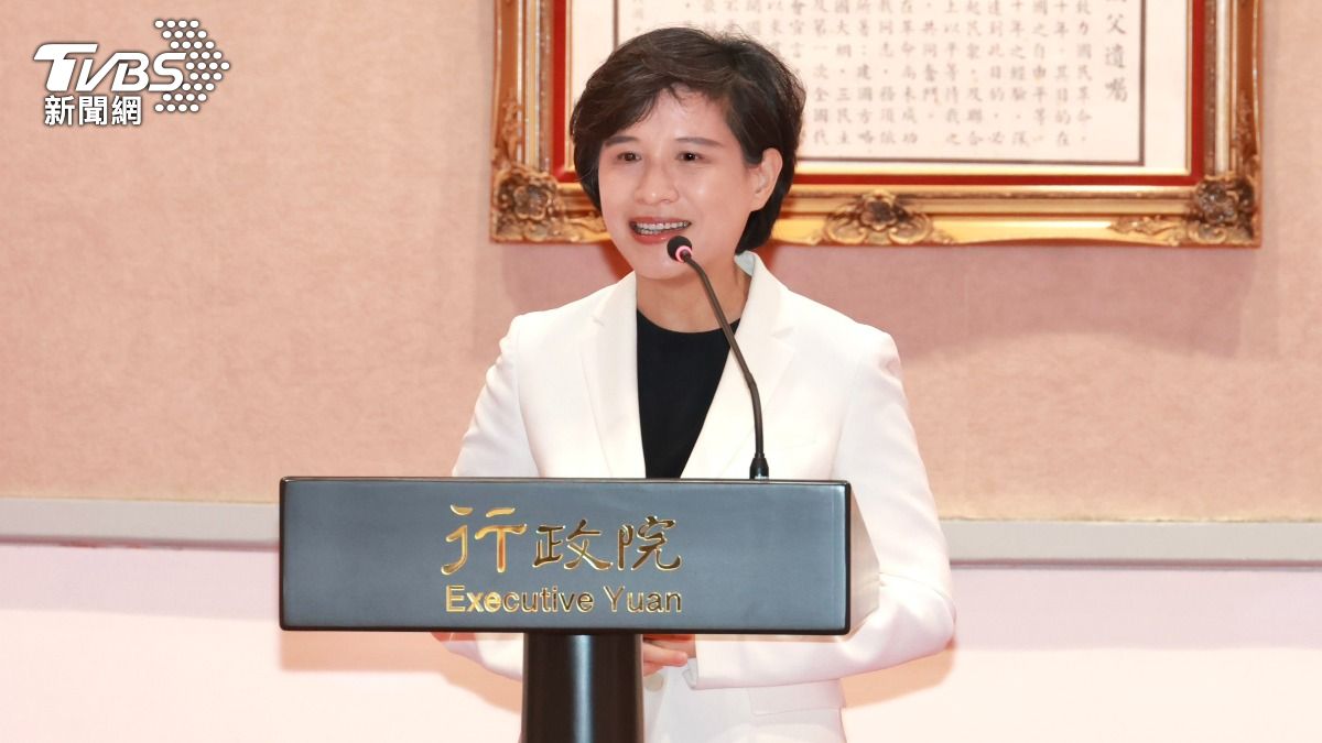 領軍談判小組的行政院副院長鄭麗君。(資料圖/潘建樺攝)