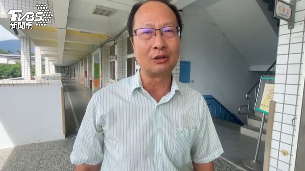 瑞穗國小校長林嘉鎮。（圖／TVBS）