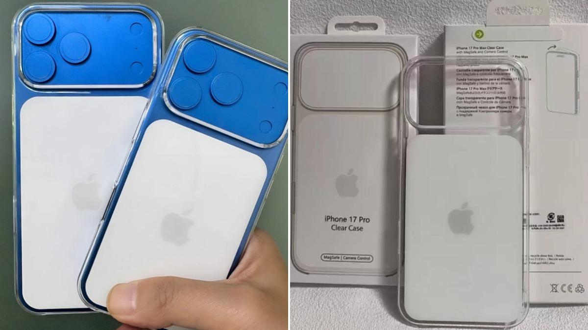 iPhone 17 Pro 透明保護殼曝光。（圖／截自majinbuofficial）