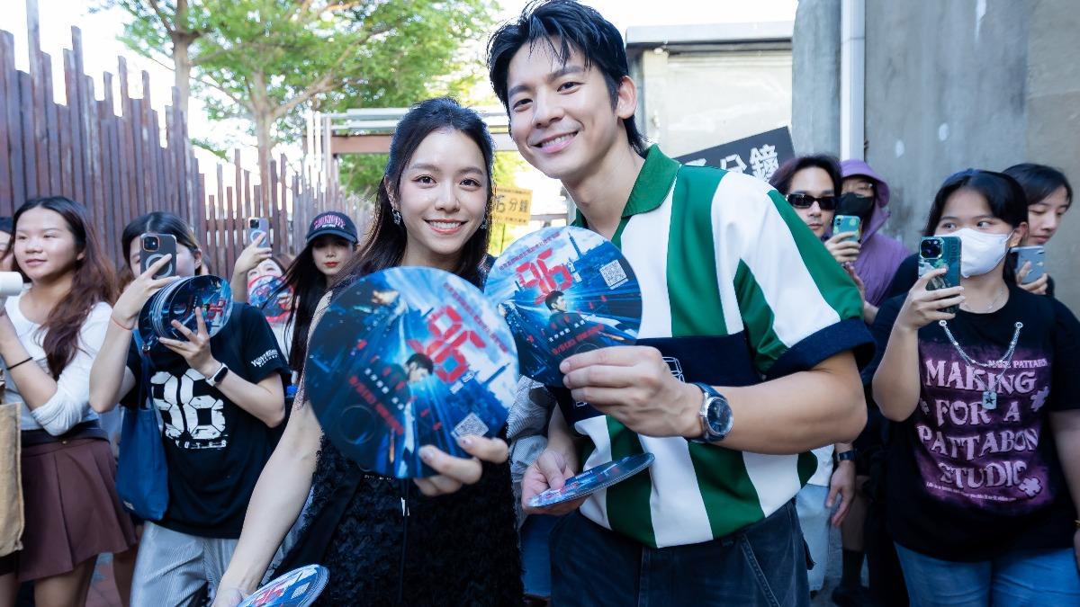 宋芸樺、林柏宏寵粉陪粉絲過七夕。(圖/華影提供)