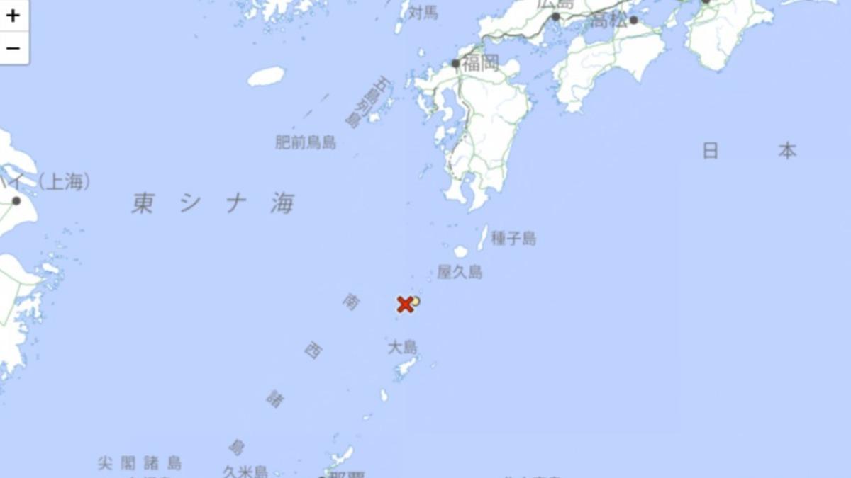 快訊/吐噶喇列島又開始搖晃 規模4.2地震最大震度4