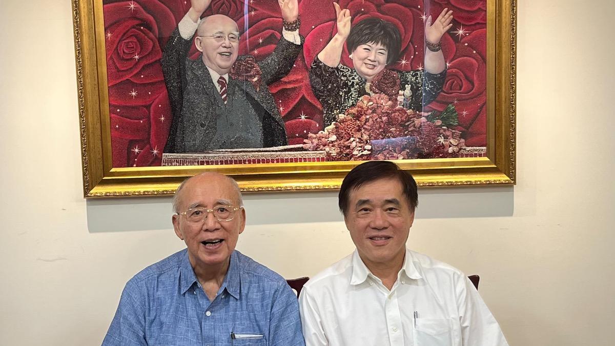 宣布參選在即?郝龍斌拜會「造王者」吳伯雄:盼下任黨魁無私無我