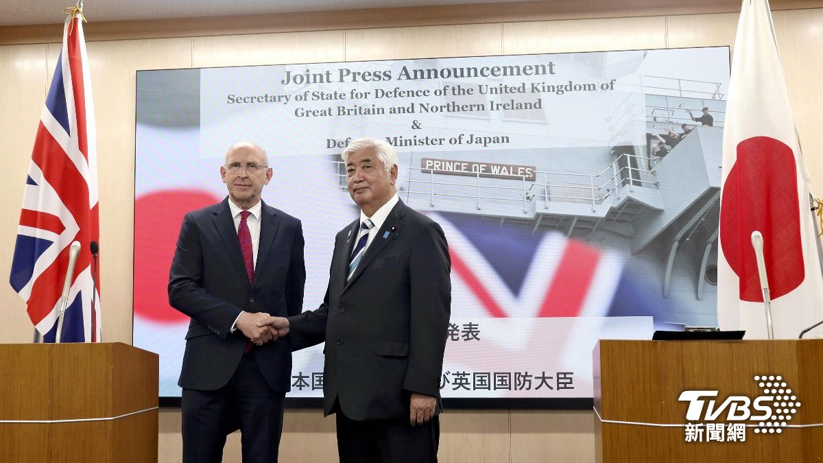 英國國防大臣-希利-John Healey-台海-台灣中國-兩岸-台灣有事-日本國防大臣-中谷元