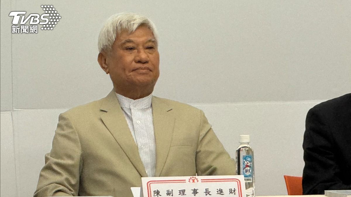工總副理事長、穩懋董事長陳進財。(圖/謝佩穎攝)