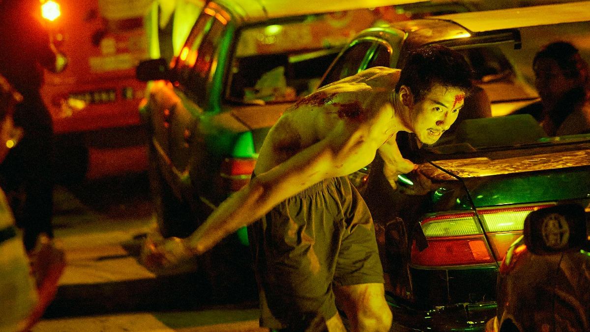 傅孟柏飾演死刑犯,被神秘儀式復活。(圖/Netflix提供)