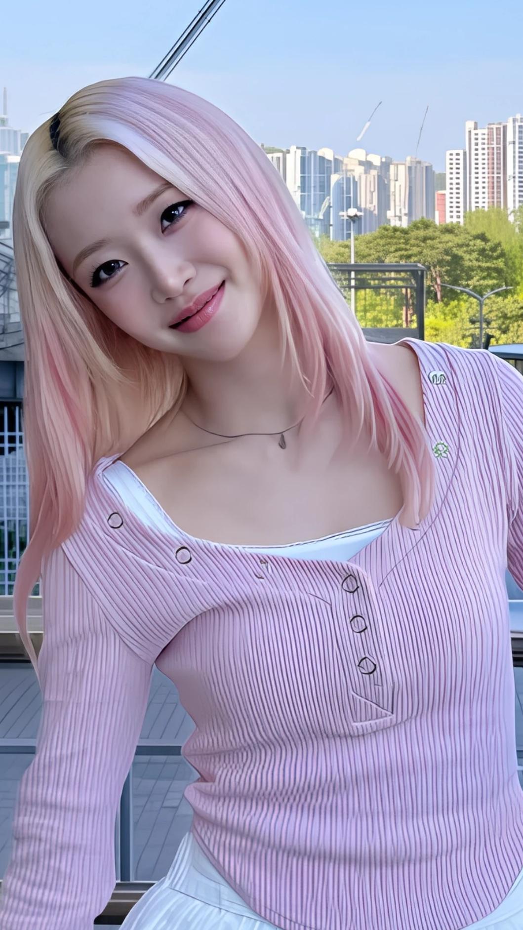 韓系穿搭風格：甜美浪漫。（圖／翻攝自IG@baesuminiee）