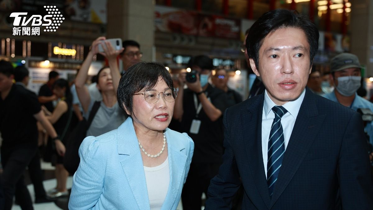 內政部長劉世芳、行政院秘書長張惇涵。（圖／華子琛攝）