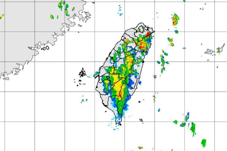 氣象署發布大雷雨即時訊息。(圖/氣象署)