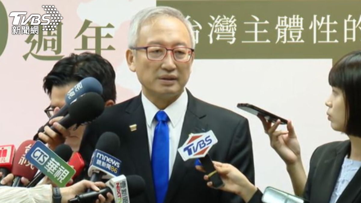 外交部次長吳志中。(圖/TVBS)