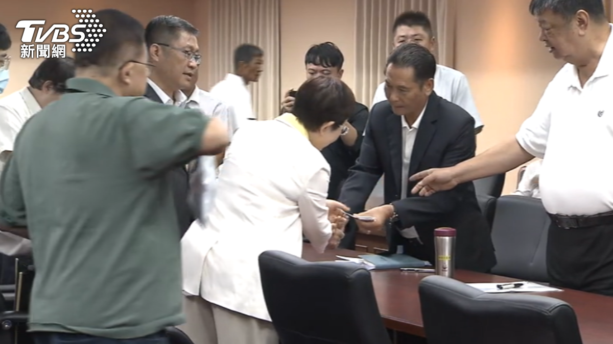 連江縣長王忠銘。 (圖/TVBS)