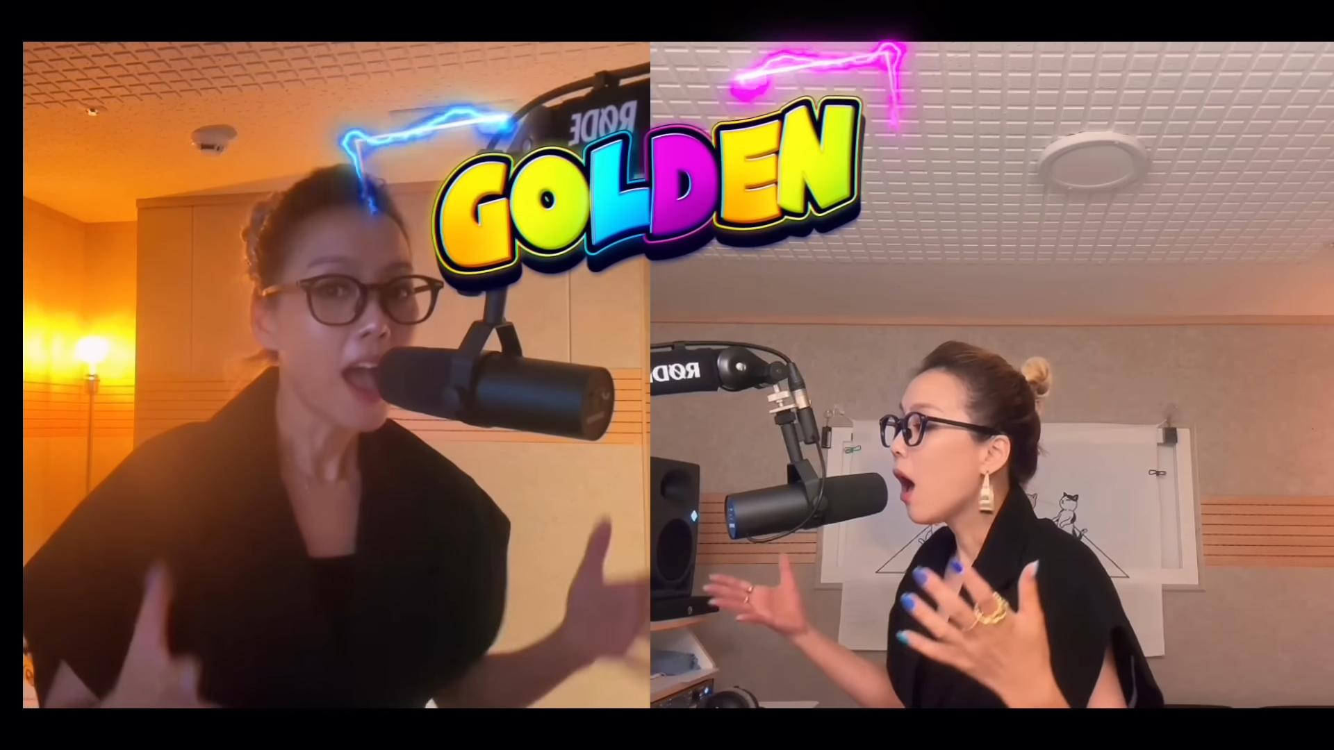 昭享翻唱〈Golden〉。(圖/翻攝自Sohyang YouTube)