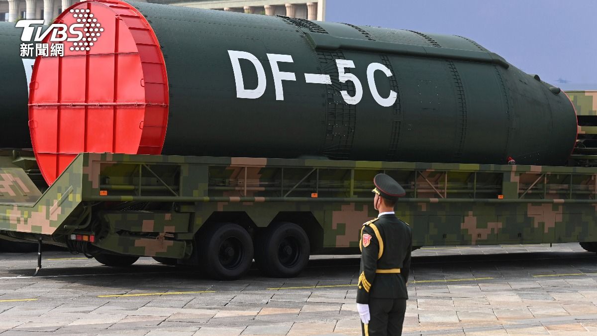 中共九三軍演秀多款洲際飛彈 （圖／達志影像美聯社）