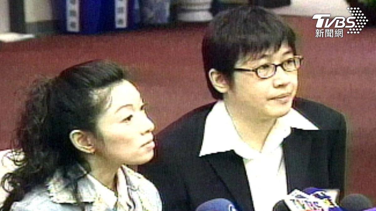 趙詠華與前夫戴更基。(圖/TVBS資料畫面)