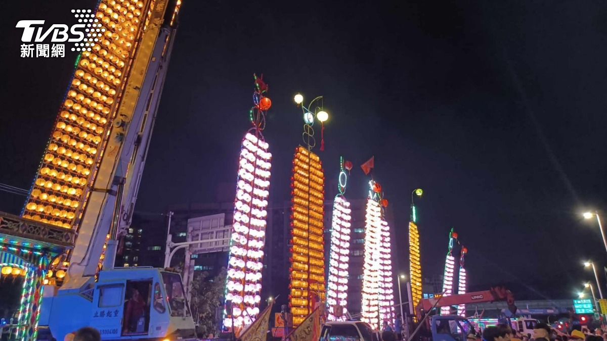 景福宮慶讚中元祭典放水燈遊行9/5登場。（圖／TVBS）