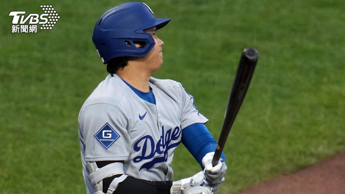大谷翔平敲出193公里隊史最速轟,轉戰道奇第100轟出爐(圖/達志影像美聯社)