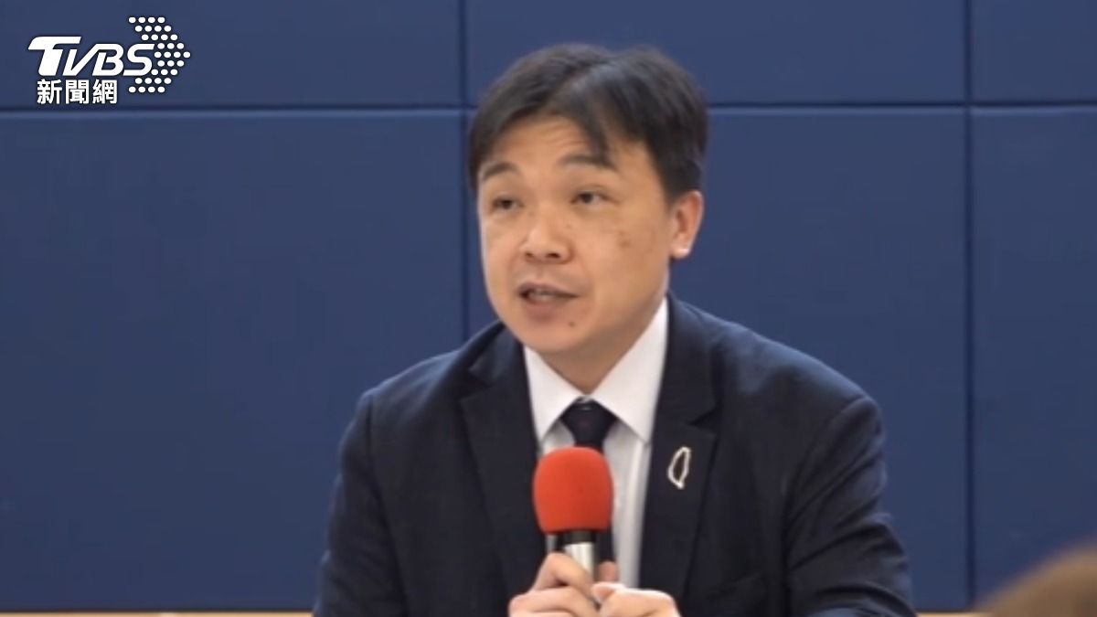 陸委會副主委沈有忠。（圖／TVBS）