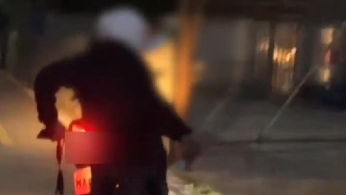 假冒警行搶扯斷移工金項鍊，還搶證件逃逸。（圖／警方提供）