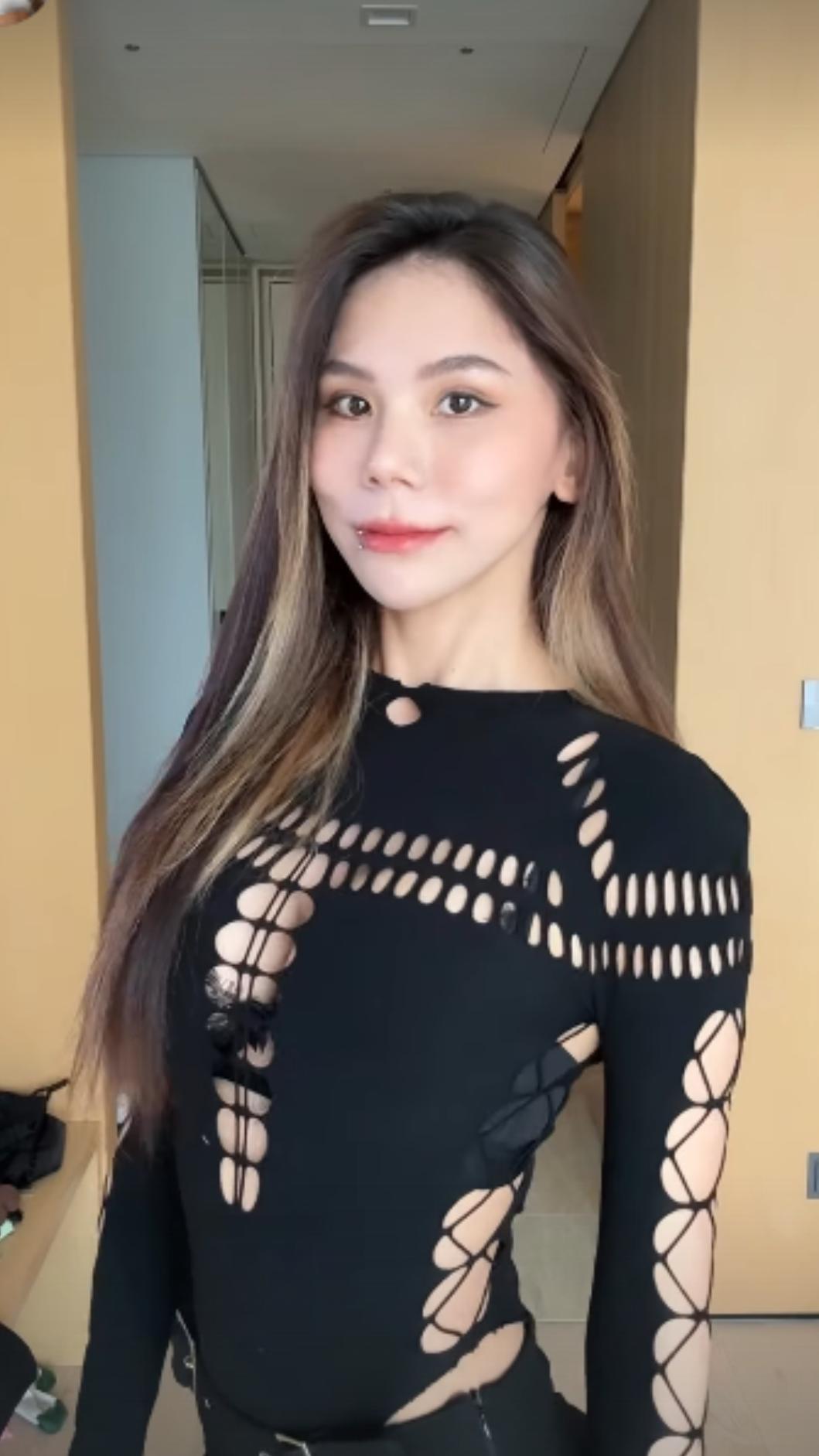 蕾菈人不在台灣。(圖/翻攝自蕾菈IG)