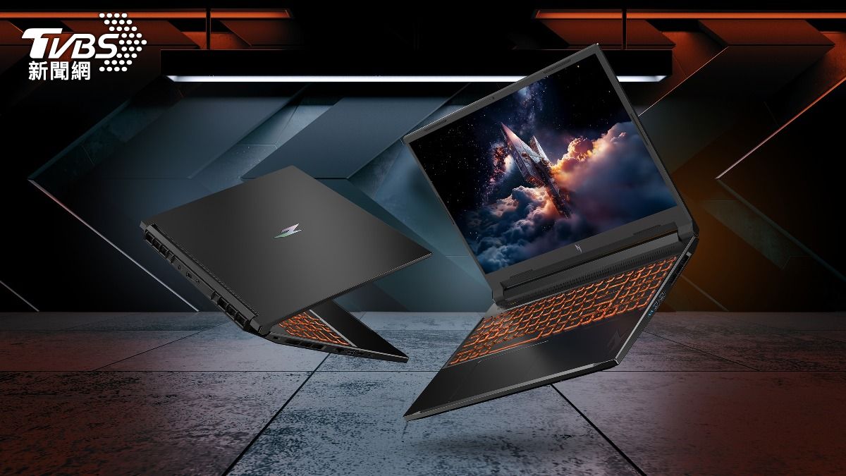 Acer Nitro V16配備劇院級遊戲視覺效果和AI驅動強大效能。(圖/宏碁提供)