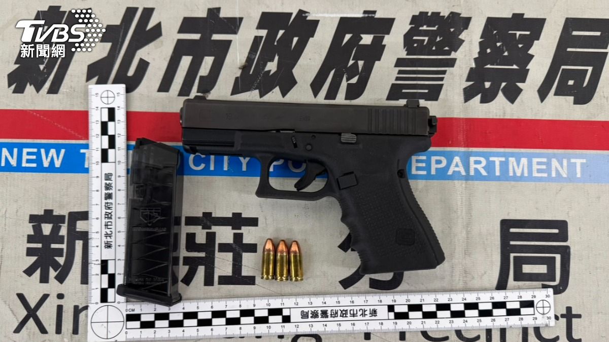 警方查獲槍枝。（圖／TVBS）