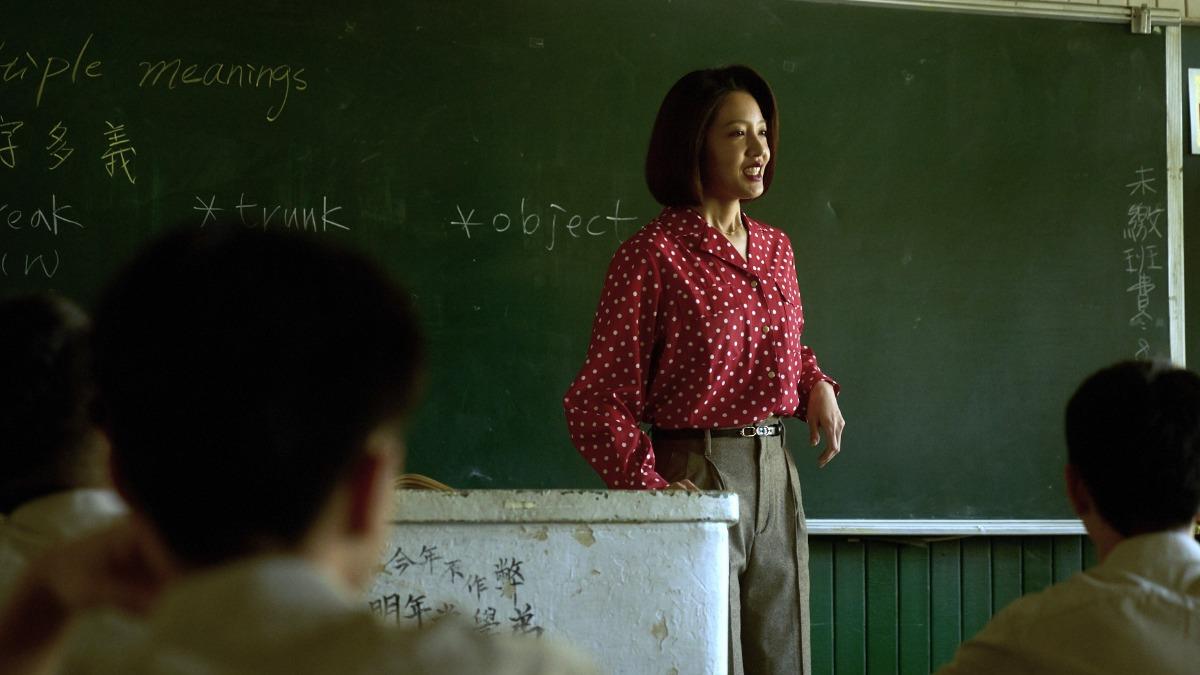 黃薇渟在片中飾演溫柔女教師。(圖/未來進行曲提供)