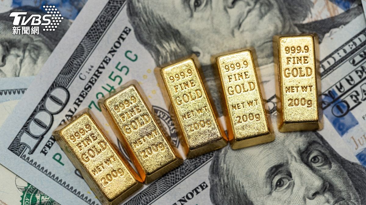黃金價格屢創新高、吸引全球關注。(示意圖/達志影像shutterstock)