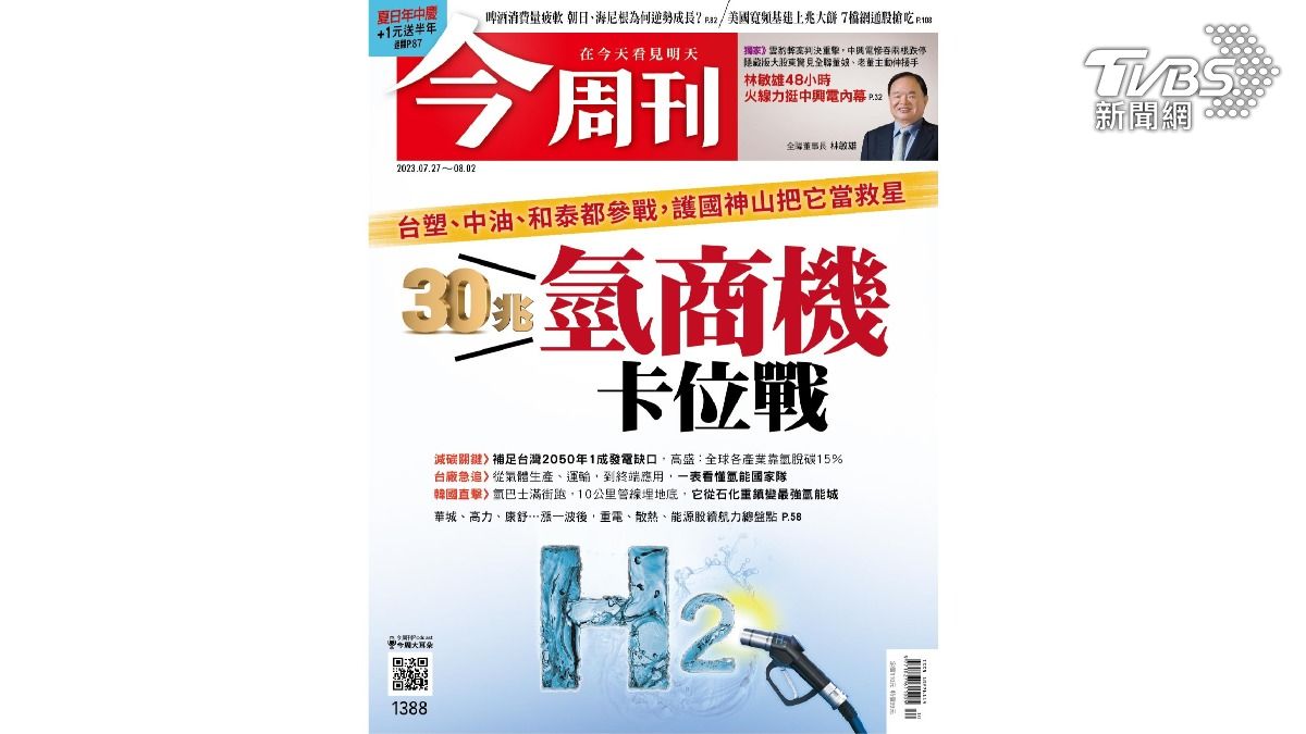 第8屆全球華文永續報導獎/30兆氫商機卡位戰