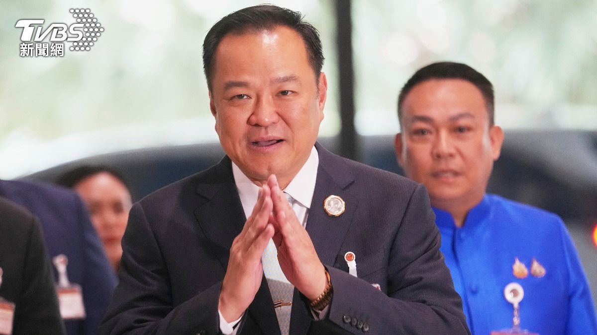 泰自豪黨黨魁阿努廷獲得人民黨支持,躍居泰國新總理熱門人選。(圖/達志影像美聯社)