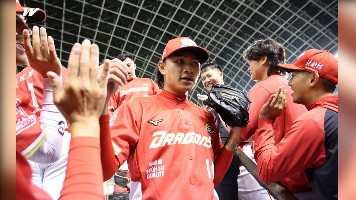 徐若熙先發20上20下好投。(圖/翻攝味全龍臉書)