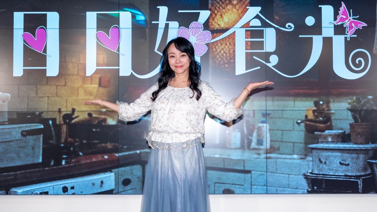 金鐘女配范瑞君飾演負債千萬的單親媽媽。（圖／大愛提供）