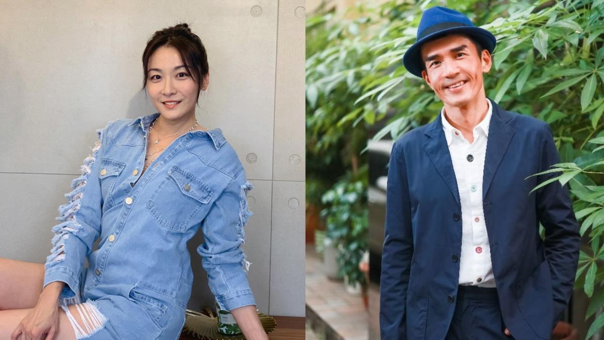 江祖平和楊一展曾在典禮上當眾接吻。(圖/翻攝自江祖平臉書、TVBS資料照)