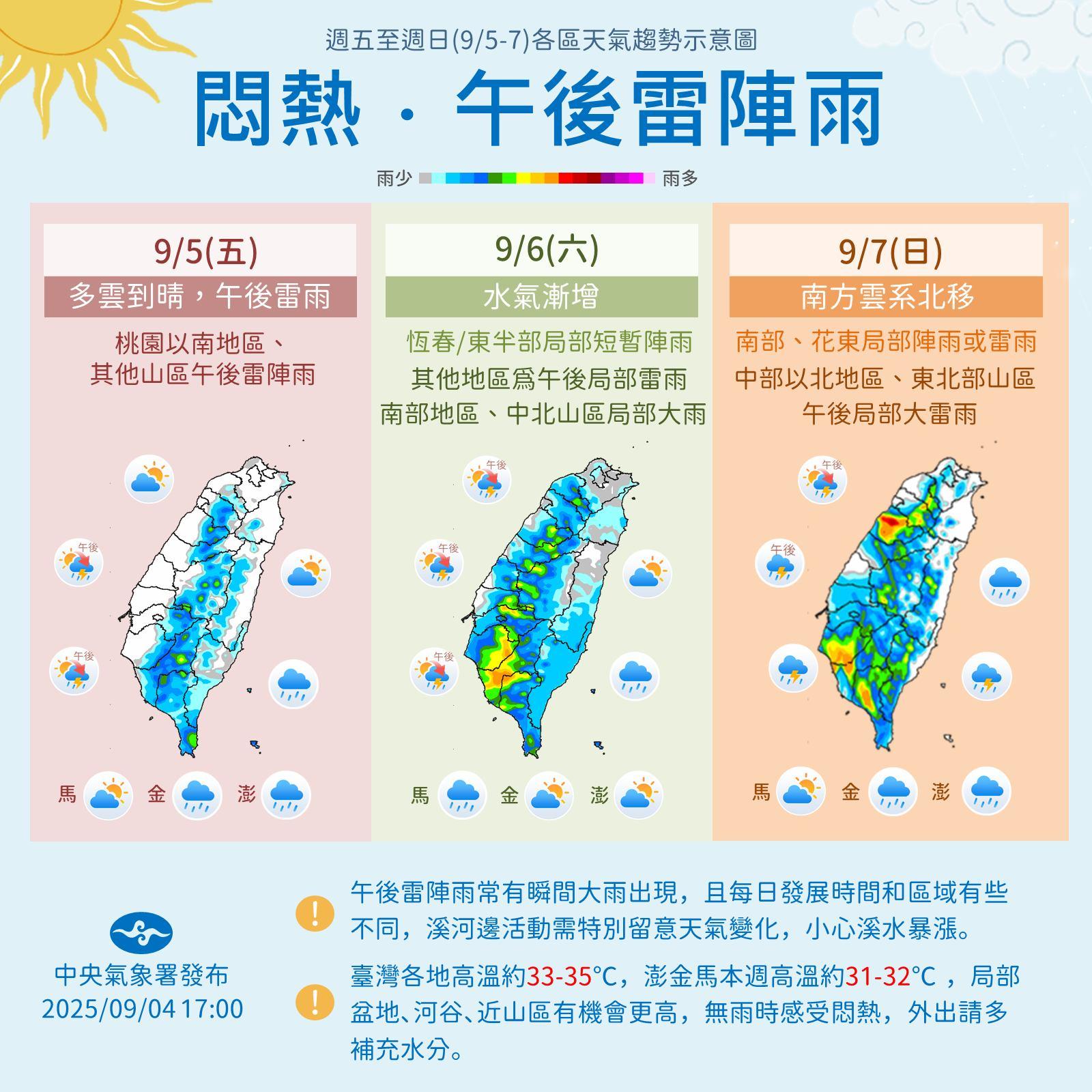 天氣-今天天氣-一週天氣-氣象預報-天氣預報-降雨機率