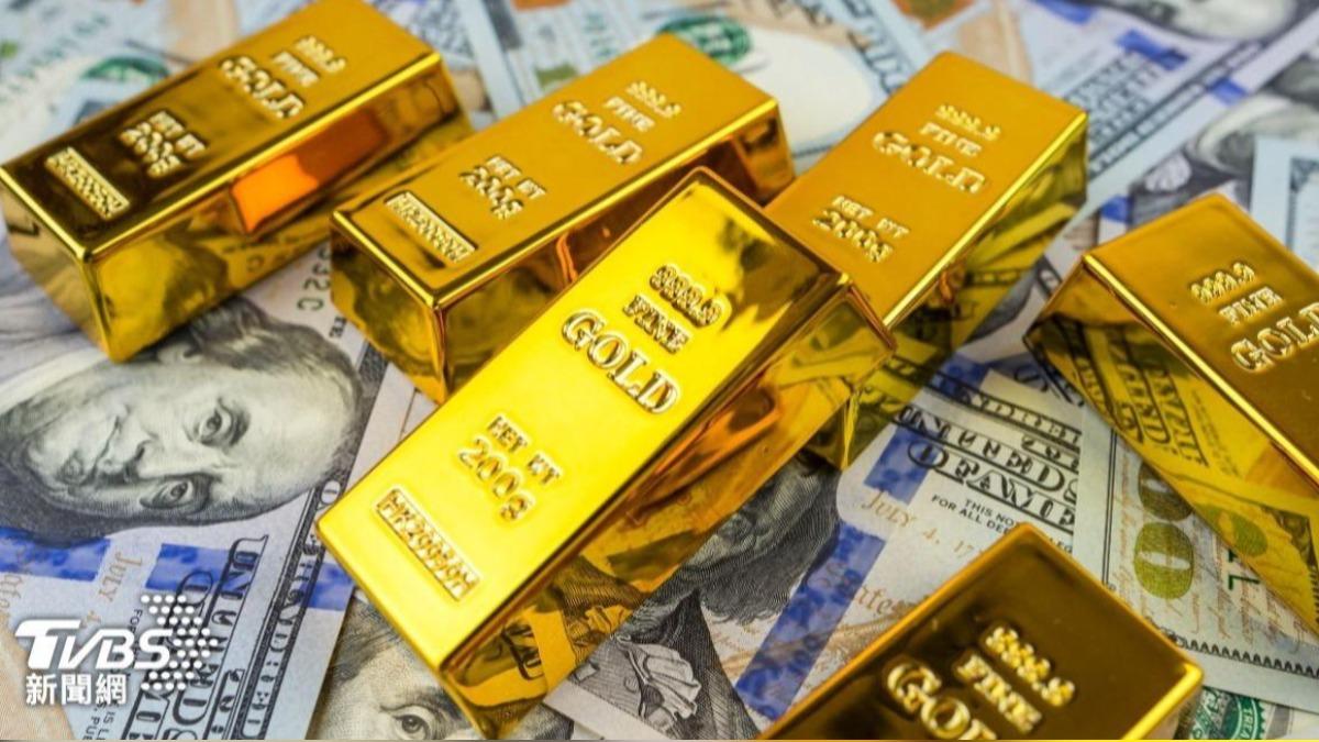 國際金價近日衝上歷史新高後略為回落。（示意圖／達志影像shutterstock）